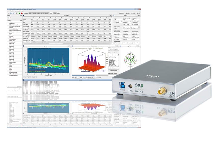 IFEN Launches SX3 Software Receiver Inside GNSS Global Navigation